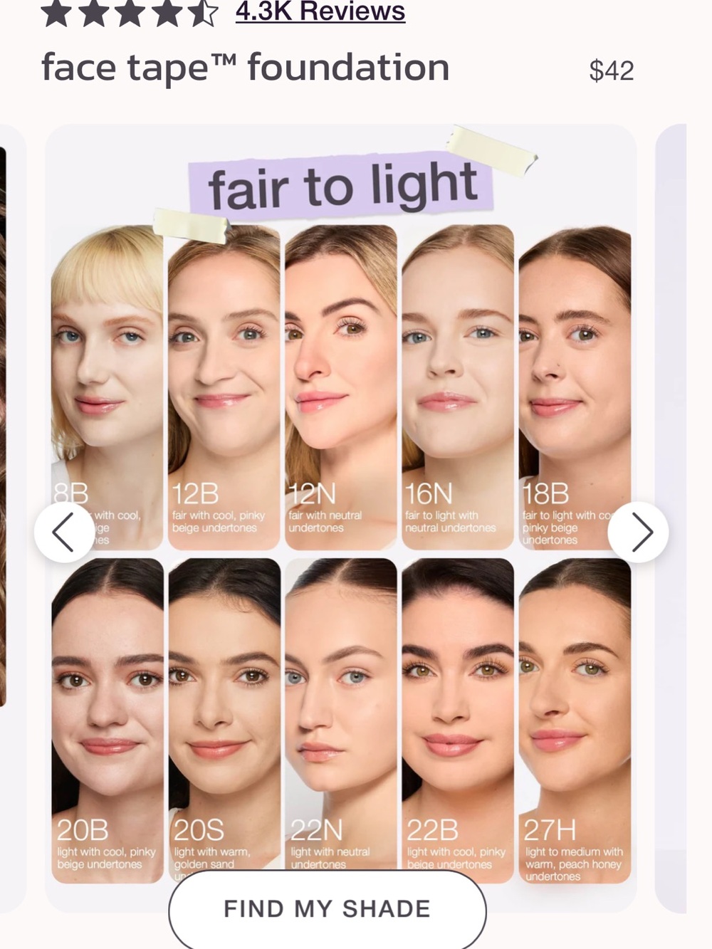tarte Face Tape™ Foundation — Fair Beige/12B -NIB - Picture 11 of 11